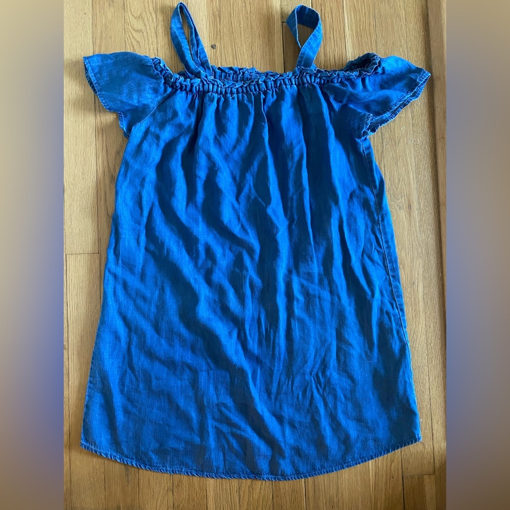NWT Forever 21 off the shoulder Jean dress